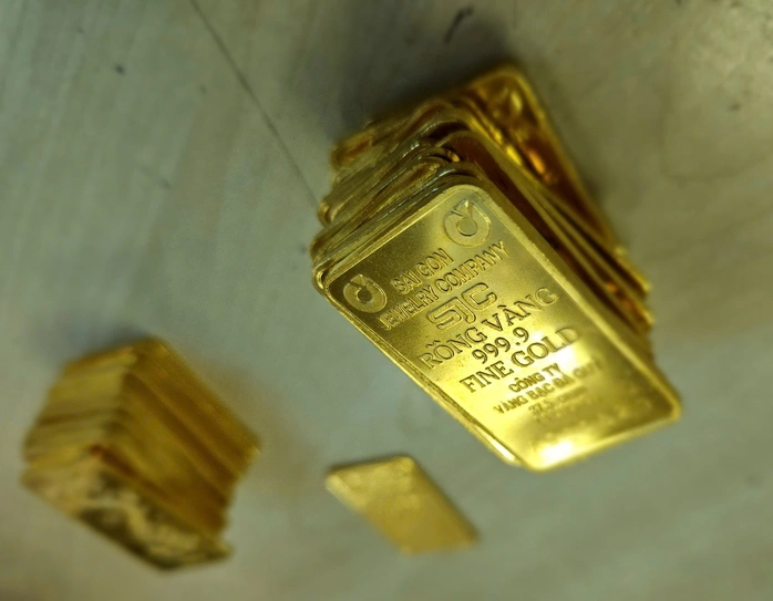 Sáng 28-3, giá vàng miếng, vàng nhẫn trơn tại SJC, Mi Hồng, Bảo Tín Minh Châu tăng vọt